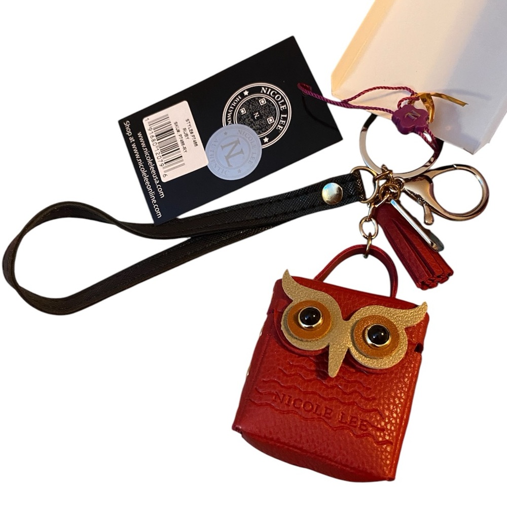 Nicole Lee Owl Keychain , Airpouch, Bag Charm